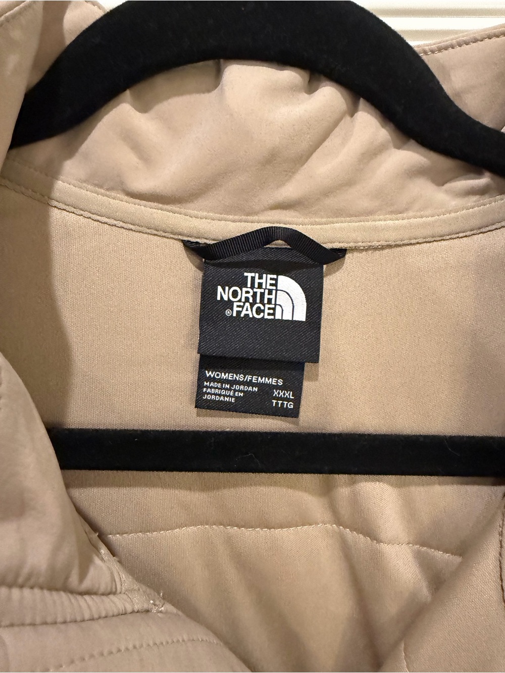 The North Face Tan Women's Pullover Jacket - Picture 3 of 4